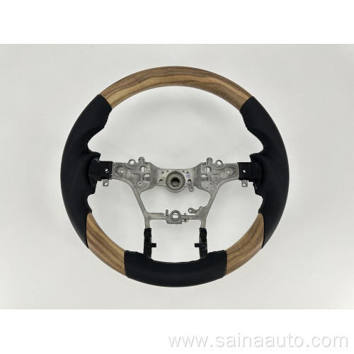 car interior steering wheel